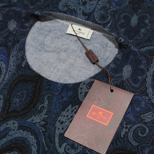 Maglione girocollo etro - girocollo,