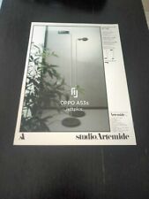 1979 ARTEMIDE LAMPADA TERRA ITALIAN DESIGN ERNESTO GISMONDI LAMP VINTAGE AD PUB