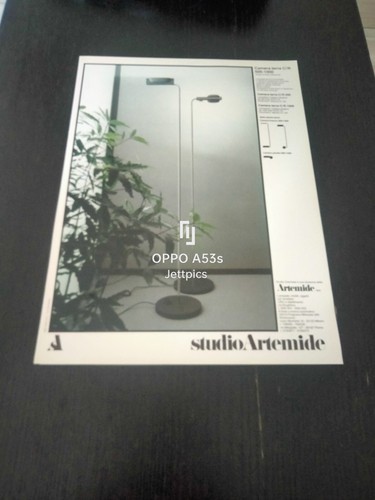 1979 artemide lampada terra - artemide,