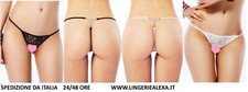 Sexy Mini micro slip perizoma c string tanga Tong intimo donna lingerie fetish