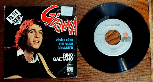 Rino gaetano gianna - gianna, raro