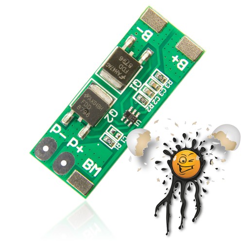 Do1 lifepo4 bms 2s - hx-2s-do1, 8a