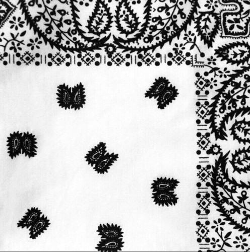 Bandana sciarpa bianca con - bandana,