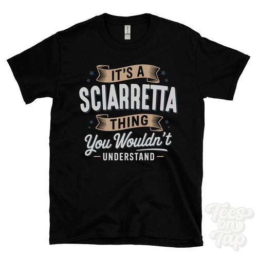 Sciarretta thing you - it's,
