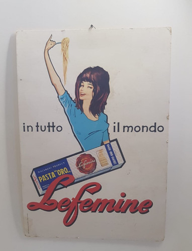 Lefemine pasta oro espositore - pasta,