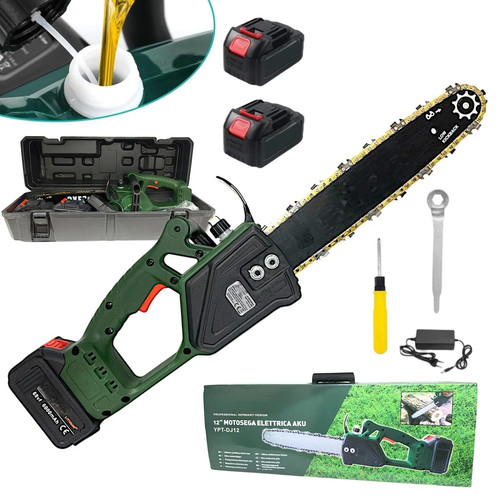Motosega batteria con lama - a,