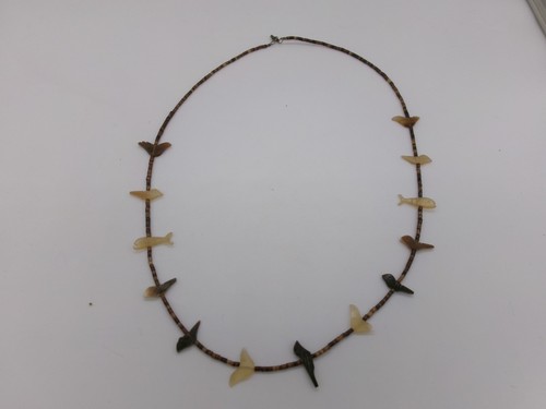 Collana vintage heishi pietra - collana,
