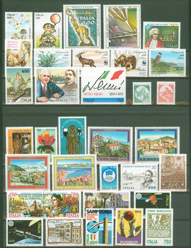 Italia 1991 annata completa - italia,