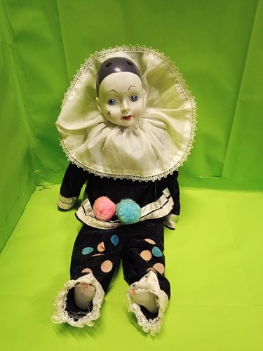 Pierrot flessibile porcellana - pierrot,
