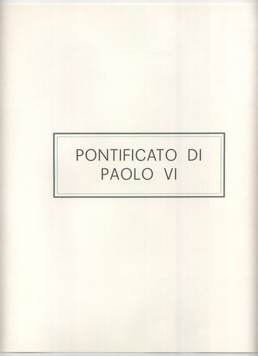 Vaticano pontificato paolo - vaticano,
