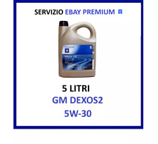 GM 5 LITRI OLIO  GM OPEL Dexos2 5w30 Acea C3 MOTORI BENZINA E DIESEL!!!!!