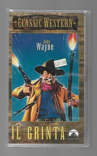 Grinta john wayne - grinta, vhs