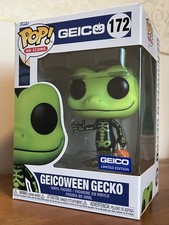 Funko Pop! Geicoween Gecko - Green - Geico Limited Edition #172