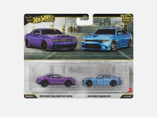 Hot Wheels 18 Dodge Challenger SRT Demon / 15 Dodge Charger SRT 2 confezioni 2026-U
