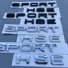 Scritta Sport HSE per Range