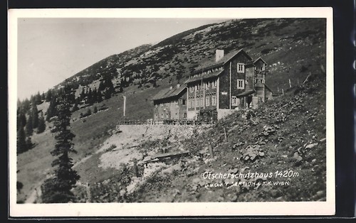 Cartolina ötscherschutzhaus - cartolina,