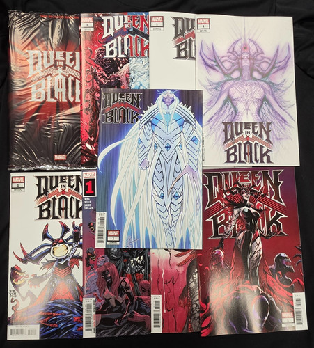 Queen black 9 libri - black,