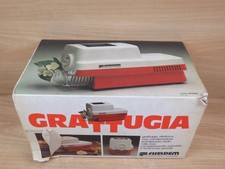 vecchia GRATTUGIA ELETTRICA FISELDEM IMPERIA per pane formaggio rullo vintage