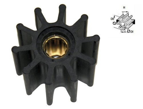 Girante jabsco 17937 0001 - jabsco, 17937-0001