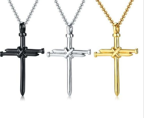 Collana uomo design semplice