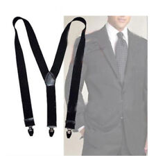 elasticizzate uomo donnacinghie Bretelle regolabili nere unisex nero bretella wt