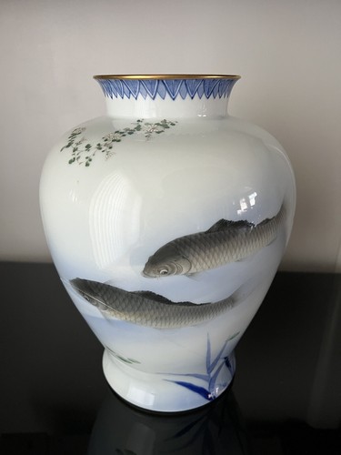 Splendido vaso giapponese - , in