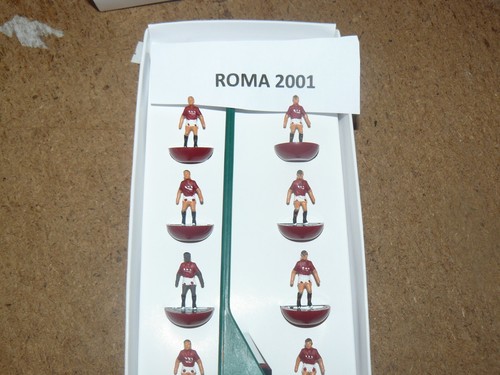Roma 2001 squadra subbuteo - as,