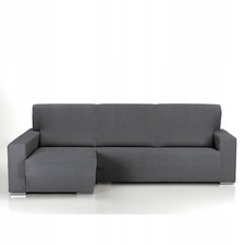 Divano angolare con pouf e