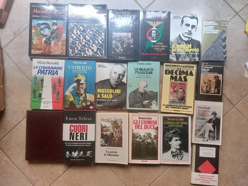 Lotto libri mussolini - lotto,