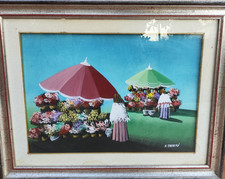 Quadro olio tela 50x70 - quadro, su