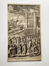 Ca. 1683 Engraving From English Clergyman John Nalson's Two Volume Set