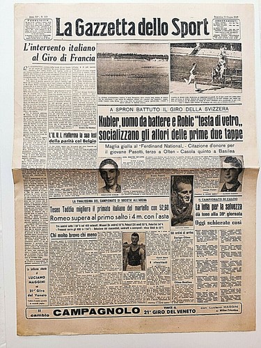 Gazzetta dello sport - gazzetta, giugno