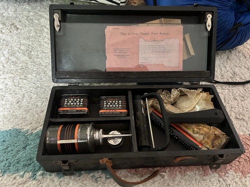 Kit impronte digitali fbi - kit,