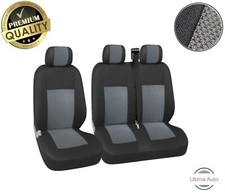 Premium seat covers grey-black