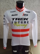 MAGLIA MANICA LUNGA CICLISMO ROAD MTB CYCLING SANTINI TREK S