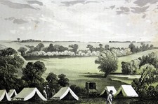 1860 FIUME D'ACERO litografia