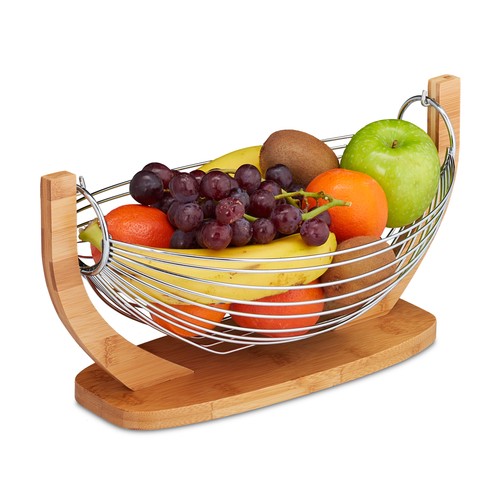 Porta frutta bambù 760 g - bambù,