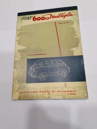 Fiat 600 multipla - multipla, catalogo