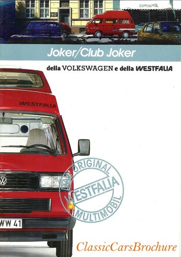 Brochure depliant volkswagen - brochure,
