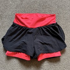 Pantaloncini ciclismo Decathlon Rockrider pantaloncini mountain bike donna nero rosa taglia S