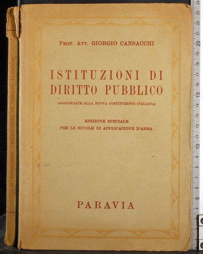Istituzioni diritto - di,