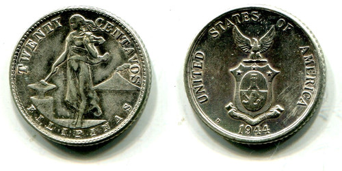 Centavos filippine 1944 d - centavos,