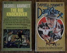 DASHIELL HAMMETT LOT Big Knockover FIRST PRINT 1967 Dain Curse MOVIE TIE IN 1972