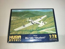 HUMA MODEL 1/72 AEREO BU 180 STUDENT KIT MONTAGGIO REF.3008