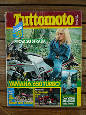 Tuttomoto, gennaio 1983, Yamaha 650 Turbo, BMW R80ST e RT, Yamaha Xj650