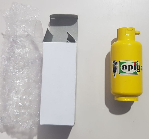 Accendino agip gas metallo - accendino,