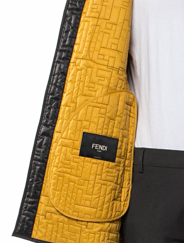 Giacca uomo fendi nera - giacca,