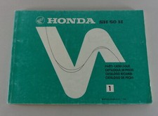 Catalogo Parti Honda SH 50 H Scoopy Anno 1987