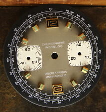 Cadran montre chronographe mécanique DESOTOS Valjoux 7733 NOS - C1-31