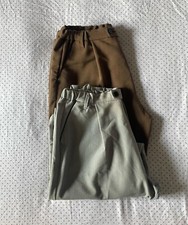 Set 2 Pantaloni Uomo Chroy – XL – Grigio & Marrone – Eleganti
